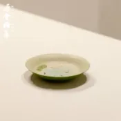 全球選品1館 生活百貨 尋雲雅集小青柑手繪荷魚花口壺承中式茶托幹泡臺茶壺託盤茶點盤