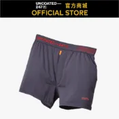 【UNCOATED 247】空氣感抗菌平口內褲 V2 黑炭灰
