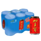 【蝦皮直營】加多寶 原味涼茶/零熱量涼茶 310ML 6罐裝 採用多本草植物配製 經典漢方飲料 飲料 清涼 涼茶