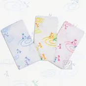 日式蜻蜓 雙層 紗布長巾 長手帕 紗布毛巾 二重紗紗布【DK大王】