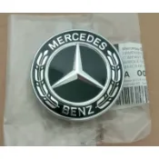 BENZ 原廠 立標 改 平標 LOGO 馬克 標誌 車頭標 引擎蓋 廠徽 黑色款 賓士