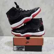 [二手A級] US9.5 Air Jordan 11 黑紅 2019 378037-061