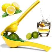 Lemon squeezer, manual juicer, 2-in-1 juicer, fruit press, o