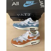 Patta x Nike Air Max 1 Monarch 波浪 附手鍊 現貨 藍 棕色 DH1348-001 004