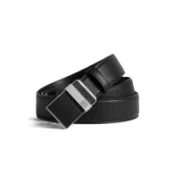 【BreezeOnline 微風精品線上】dunhill 35MM長尾自動扣荔枝紋皮帶