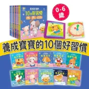 (店+)【華碩文化】幾米兒童圖書 養成寶寶的10個好習慣 推拉轉遊戲書：我要洗頭髮／我會洗澡／尿床不可怕／乖乖睡覺／我不賴床