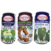 -{泰菲印越} 泰國 TEPTIP 椰子水/羅望子汁/鮮蛤殼草汁 310mL