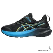 Asics 亞瑟士 慢跑鞋 中童鞋 魔鬼氈 GT-1000 14 PS 黑【運動世界】1014A381-001