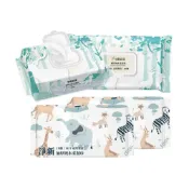(店+)【淨新】加厚純水濕紙巾-有蓋80抽/包純水濕紙巾 無香精濕紙巾 無酒精濕紙巾 80抽加厚台灣製 淨新濕紙巾