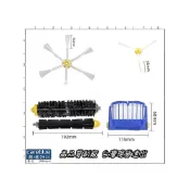 (店+)全系列 iRobot Roomba 500/600/700/800 E5 J7 S9 COMBO 配件高效濾網 刷具
