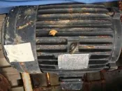 中古 東元三相馬達 5HP 3.7KW (220V/380V) 工業用馬達/三相感應電動機