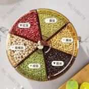 【免運 臺灣有貨】可旋轉按壓式米桶旋轉五穀雜糧收納盒分格防蟲防潮密封米缸雜糧罐