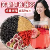 【台灣出貨】黃體酮養雌茶 種子循環茶 女神茶 補氣血 氣血茶 亞麻籽 無花果 黑豆 枸杞 桑葚 桑葚茶 果乾茶 青春美麗