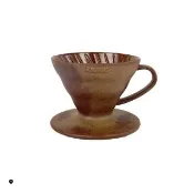 【HARIO】V60老岩泥01濾杯 5次燒(手沖濾杯 錐形濾杯 五次燒 hario官方)