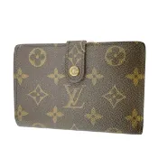 【DOKODEMO】Louis Vuitton M61663 Monogram 零錢包，附卡槽，Porte Monnaie 雙折錢包
LOUIS VUITTONブラウン[二手]