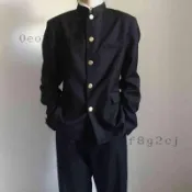 优惠新品🎀dk制服中山裝初中高中生JK校服熱血高校jk外套西裝男女班服