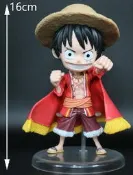 《ONLY TOY》優質港版  海賊王  15週年紀念  Q版  魯夫 草帽海賊團  全套共9款  高約16公分