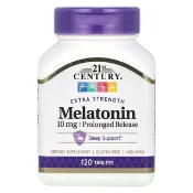 【iHerb】21世紀, 褪黑荷爾蒙，特強型，緩釋，10 毫克，120 片