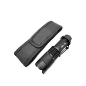 (店+)(550傘繩) XML-T6手電筒 18650鋰電池專用加贈隨身可掛腰間收納袋