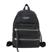 MARC JACOBS THE BIKER NYLON尼龍拉鍊後背包(中)｜100%原廠真品｜JS Maxx官方旗艦館
