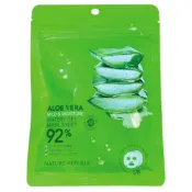 (店+)【NATURE REPUBLIC】NATURE REPUBLIC 溫和保濕蘆薈凝膠面膜 保濕控油 均勻膚色提亮 緊緻毛孔護理 日本必買直郵現貨