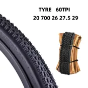 Ztto MTB 公路自行車耐用輪胎適用於所有地形騎行高性能 60TPI 抗穿刺 29 27.5 26 700 20 英