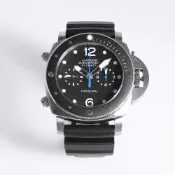 二手品 PANERAI 沛納海 PAM00615 潛水計時 鈦金屬 自動上鍊 47MM (含2015年保卡及原廠盒子)