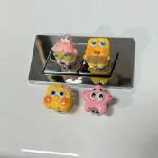 ✨臺灣出貨✨新款派大星馬桶箱按壓器長指甲美甲專用創意衛生間沖水開關輔助器