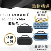 【BOSE】SoundLink Max收納包｜ 藍牙喇叭保護套｜時尚收納包｜黑色/藍色音響防塵盒 |