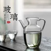 【品質驗證】小青柑用玻璃茶壺仿宋執壺泡茶家用耐高溫貴妃壺泡綠茶新中式煮茶壺 電燉壺 玻璃養生壺 恆溫養生壺