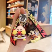 正版七龍珠Z立體鑰匙扣~七龍珠掛件~悟空鑰匙扣掛飾~魔人布歐鑰匙扣(魔人普烏鑰匙扣掛飾)吊飾[可愛娃娃]