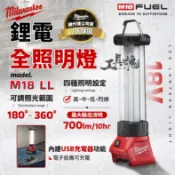 【工具魂】美沃奇 M18 LL 鋰電 LED全照明燈 18V 手電筒 電燈 工作燈 露營燈 M18LL 米沃奇 公司貨