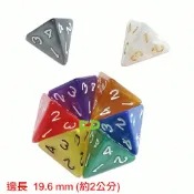 小荳荳 桌遊配件 4面 數字 骰子 (商品金額滿百元才出貨)