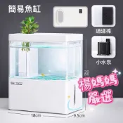 【水族之家】SQG桌上型USB 簡易魚缸 整組 回去直接開缸