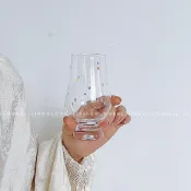 🔥臺灣暢銷/免運🔥y2k高顏值水杯多巴胺玻璃聞香杯vintage法式酒杯浪漫波點氛圍感