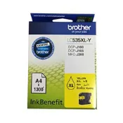 永昌辦公3C家電 兄弟牌 BROTHER 黃色原廠墨水匣 / 盒 LC535XLY｜領券最高折$220