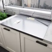 不二屋 316不鏽鋼砧板 不鏽鋼菜板 家用廚房砧板 防霉抗菌案板 雙面可用大尺寸厚砧板 食品級揉麵板 切菜板 專業耐用