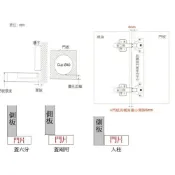(店+)king slide 緩衝鉸鏈 寸15 緩衝 鉸鏈 6分 寬柄鉸鏈9238 西德丁雙 台灣製