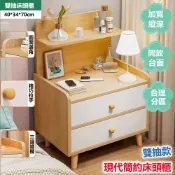 【E家工廠】 床頭櫃 北歐床邊桌 小櫃子 單抽收納床頭櫃 小型邊桌 免運