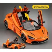 【免運】1:18 McLaren 720 年代壓鑄模型汽車合金汽車玩具系列兒童男孩女孩禮物【汽車】