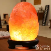 【鹽夢工場】18-20kg玫瑰鹽燈 特製座｜鹽燈 玫瑰鹽燈 喜馬拉雅山天然岩鹽 財位擺放 風水擺飾 招財開運 大坪數空間