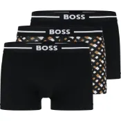 (店+)【HUGO BOSS】字母徽標低腰平角內褲 男款 3件裝