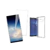 三星 Note8 曲面透明全膠9H手機保護貼(買 Note8保護貼 送 Note8手機殼)