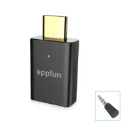 eppfun USB-C 藍牙 5.4 發射器適配器,Aptx adaptive,Aptx HD, Aptx LL, A