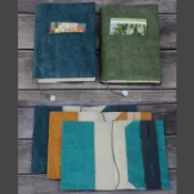 【書套】輕薄款杜邦紙素色防水書衣 帶自然褶皺簡約杜邦紙 A5 A6 32開書衣