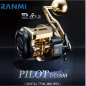 RYOBI RANMI PILOT DD300 左/右手 數位顯示 鼓式捲線器 計米捲線器 取代瓦留斯 鐵板 北三