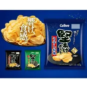 【江戶物語】 (日本境內版) Calbee 卡樂比 堅燒洋芋片 薄鹽/黑胡椒/海苔風味 堅脆洋芋片 薯片 日本原裝進口