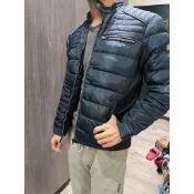 ❤️Edwin 愛德恩 男生 藍色 羽絨外套-‼️80%羽絨