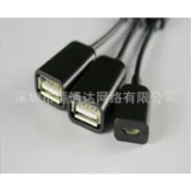 享樂百貨 功能多 OTG數據線 一拖三平板手機micro usb hub分線器otg轉接頭 貼心優衣家居
