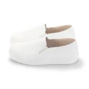 【FUFA Shoes 富發牌】日系素色便鞋 工作鞋 護士鞋 防水鞋 真皮鞋墊 FR31 (台灣製 懶人鞋)